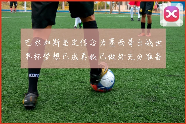 巴尔加斯坚定信念为墨西哥出战世界杯梦想已成真我已做好充分准备